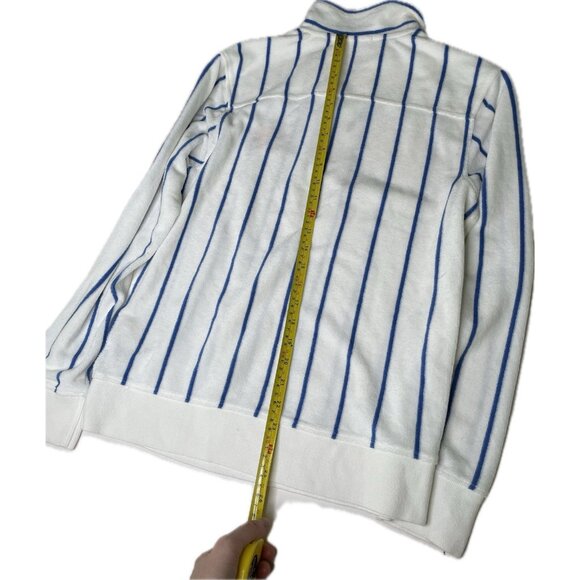 SCOTCH & SODA Men’s STRIPED TOWELING V-NECK SWEATSHIRT- COMBO S - Picture 10 of 10